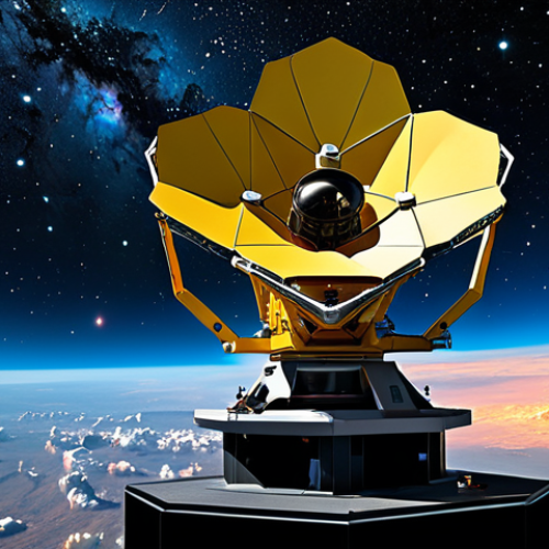 Home 9 James Webb Telescope View**
"A breathtaking view through the James Webb Space Telescope, showcasing the birth of early galaxies, vibrant nebulas, cosmic dust clouds, fully clothed, safe for work, appropriate content, professional, perfect anatomy, correct proportions, natural pose, high resolution, detailed space photography, family-friendly"
**