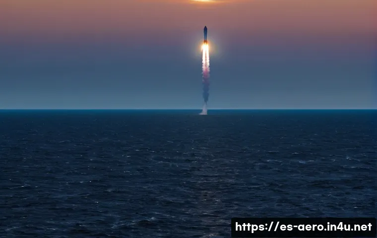 일론 머스크의 우주개발 비전 - **Prompt: The Ballet of a Reusable Rocket Landing**
    "A stunning, highly realistic photograph cap...